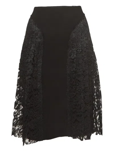 Pre-owned Joseph Lace-panel Skirt