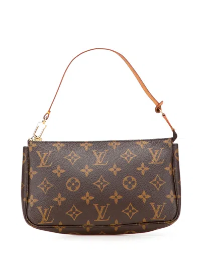 Pre-owned Louis Vuitton 1998 Monogram Pochette Accessoires Shoulder Bag
