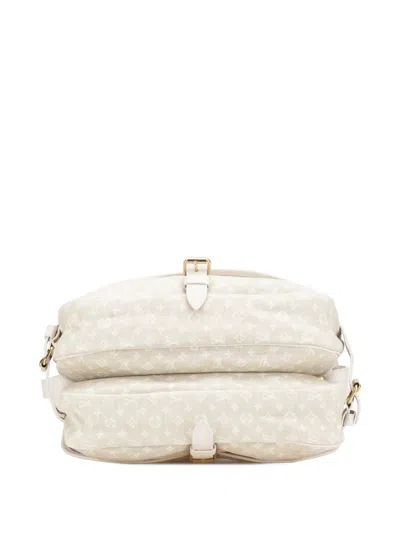 Pre-owned Louis Vuitton 2007 Monogram Mini Lin Saumur 30 Crossbody Bag