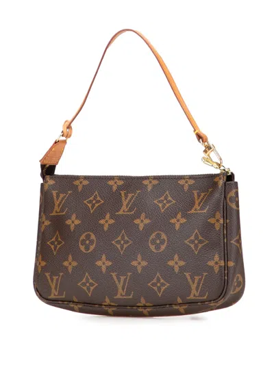 Pre-owned Louis Vuitton 1998 Monogram Pochette Accessoires Shoulder Bag