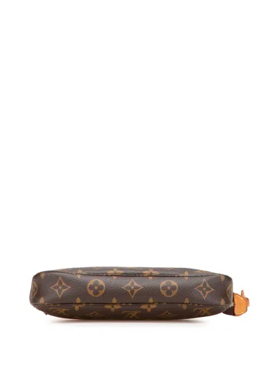 Pre-owned Louis Vuitton 1998 Monogram Pochette Accessoires Shoulder Bag