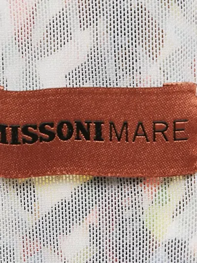Pre-owned Missoni Chevron-pattern Swim Shorts
