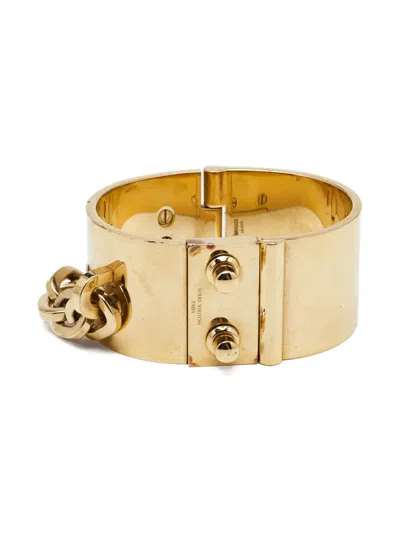 Pre-owned Louis Vuitton Lock Me Cuff Bracelet