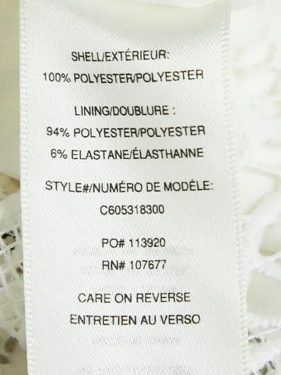 Pre-owned Alice And Olivia Floral-lace Skirt