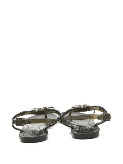 Pre-owned Tod's Tassel Ankle-strap Sandals