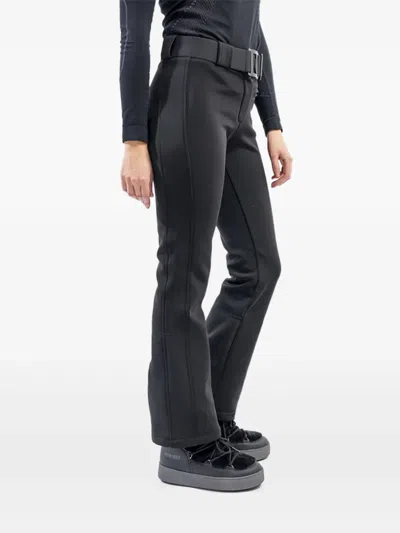Roberta Tonini Belted Zipped-hem Trousers