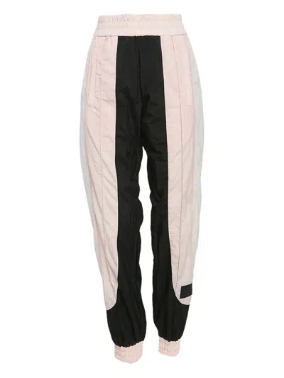Pre-owned Palm Angels Elasticated-waistband Panelled Track Pants