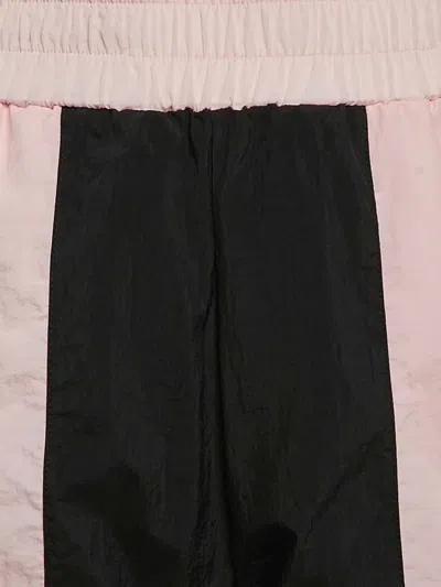 Pre-owned Palm Angels Elasticated-waistband Panelled Track Pants