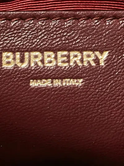 Pre-owned Burberry Quilted Chain Bucket Bag