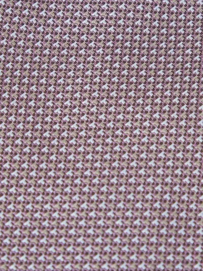 Pre-owned Ermenegildo Zegna Vintage Patterned Silk Tie