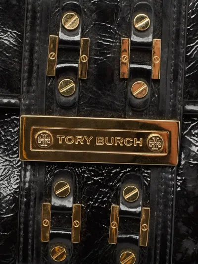 Pre-owned Tory Burch Matthias Leather Clutch Bag