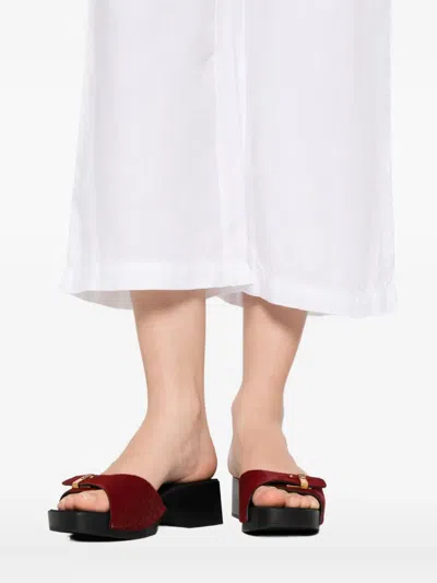 120% Lino Drawstring Linen Trousers In White