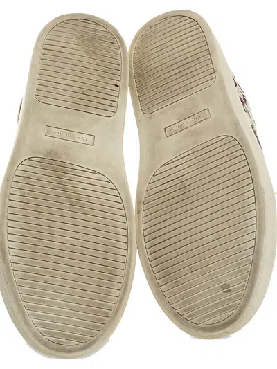 Pre-owned Tory Burch Amalia Floral Lace-up Sneakers