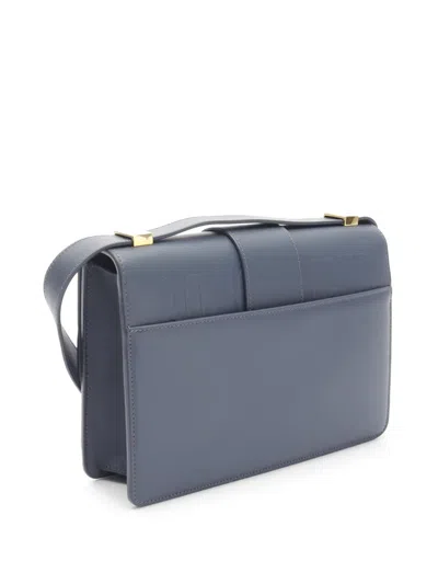 Pre-owned Dior 2021-2025 Leather 30 Montaigne Flap Crossbody Bag