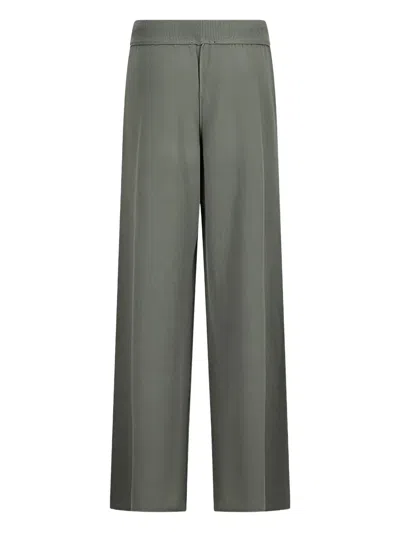 Canessa Janus Elastic-waist Trousers In Green