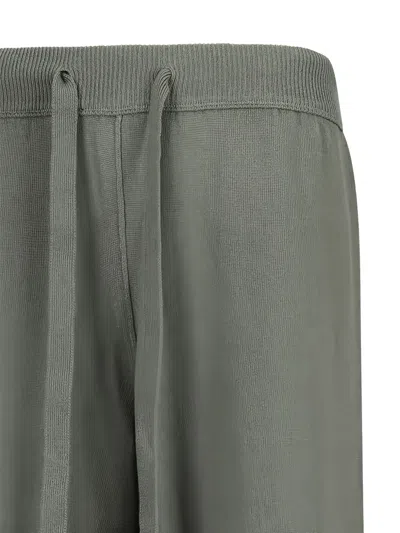 Canessa Janus Elastic-waist Trousers In Green