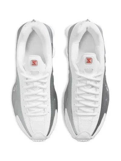 Nike Boys   Shox R4 In White