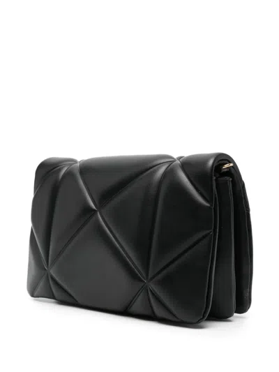 Love Moschino Quilted Smart Daily Bag Embossed In Black