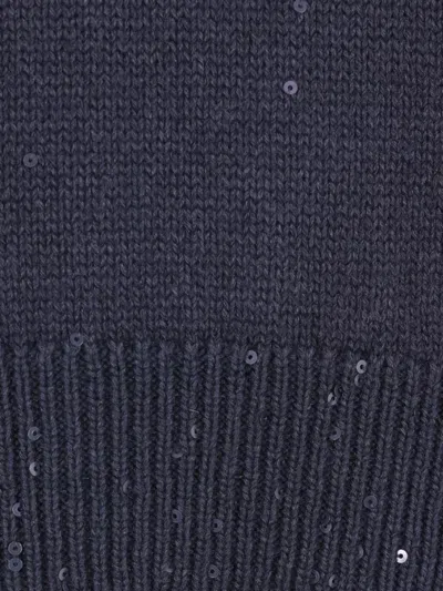 Brunello Cucinelli Sequin-embellished Sweater In Multi