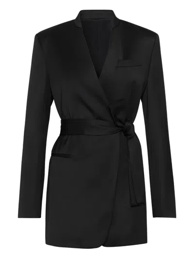 Brunello Cucinelli Belted Wrap Blazer