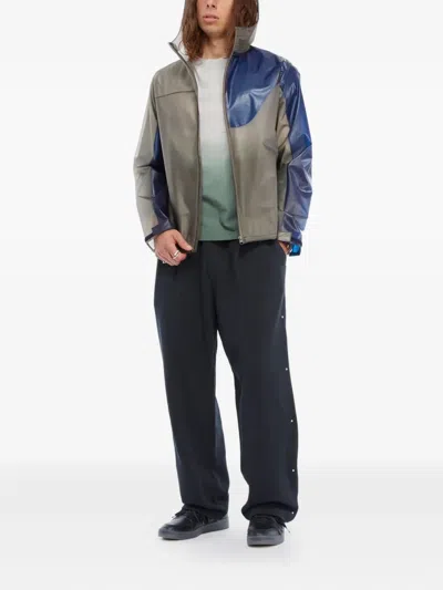 Dime Panelled Hooded Jacket In Multi