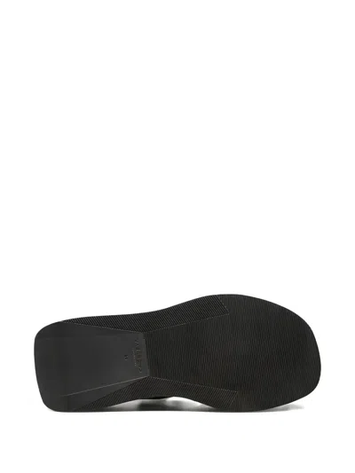 Vagabond Courtney Platform Leather Sandals In Black