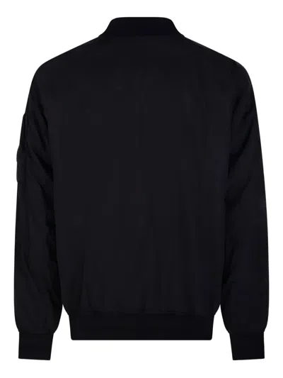 C.p. Company Zip-fastening Jacket In Blue