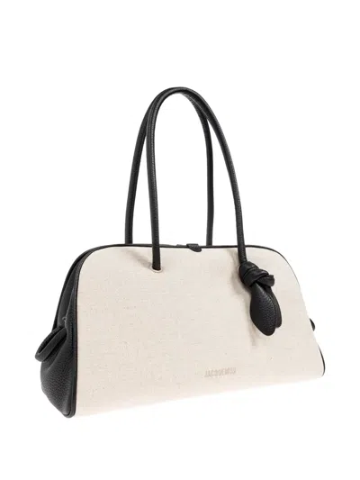 Jacquemus Le Turismo Linen Tote Bag