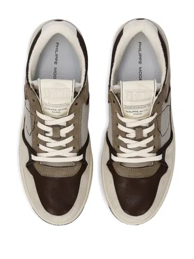 Philippe Model Panelled Low-top Sneakers In Multi