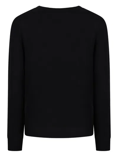 Fabiana Filippi Knitted Cashmere Sweater In Black
