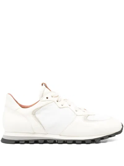 Elia Maurizi Claudia Leather Panelled Sneakers