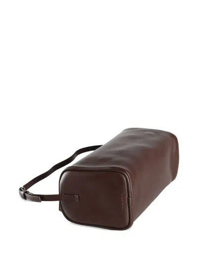 The Row Leather Shoulder Bag