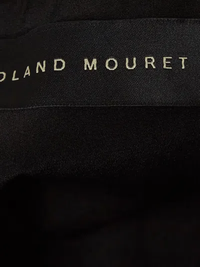 Pre-owned Roland Mouret Pleated Crisscross Top