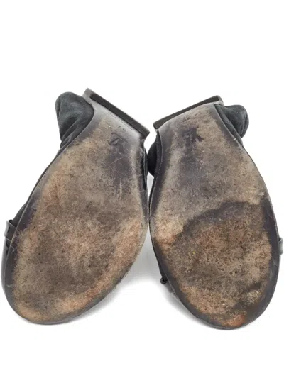 Pre-owned Louis Vuitton 2024 Suede Ballet Flats