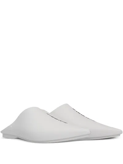 Melissa X 10 Corso Como Logo-print Pointed-toe Mules
