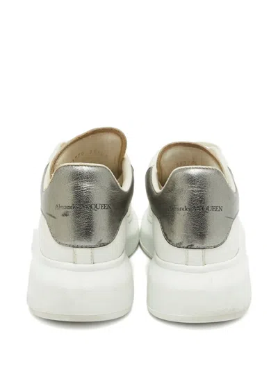 Pre-owned Alexander Mcqueen Leather Platform Sneakers