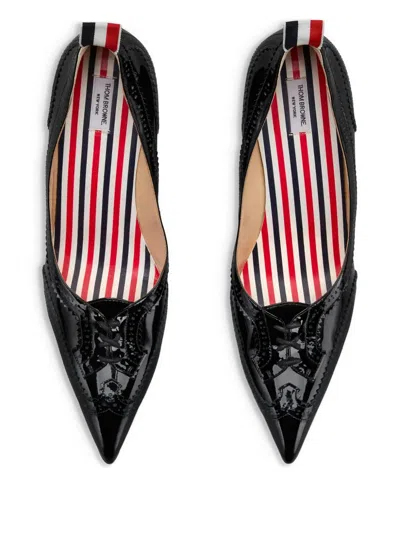 Thom Browne Leather Pumps In Black