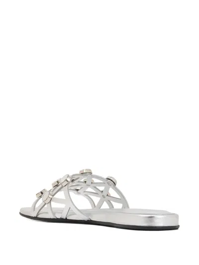 Attico Grid Studd-embellished Sandals