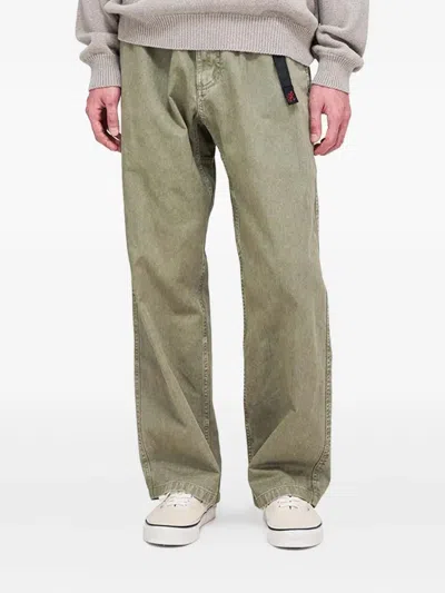 Gramicci Drawstring-waistband Performance Trousers In Gray