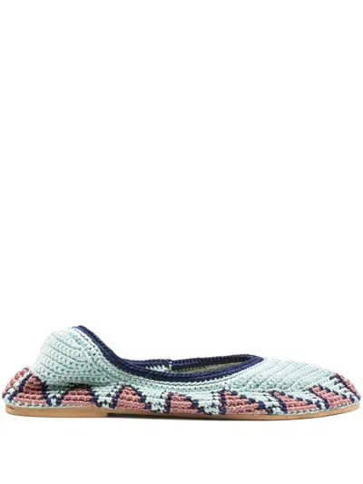 Slo_hand_made Crochet Ballet Flats