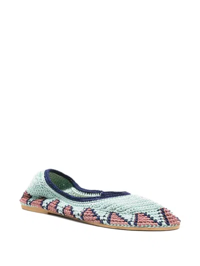 Slo_hand_made Crochet Ballet Flats