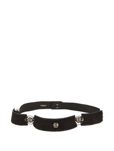 Pre-owned Pirovano Vintage Suede Belt