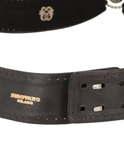 Pre-owned Pirovano Vintage Suede Belt