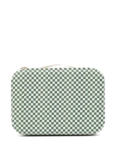 Daisy London X Shrimps Large Jewellery Box In Green