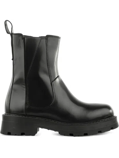 Vagabond Cosmo 2.0 Zip-detail Platform Boots In Black