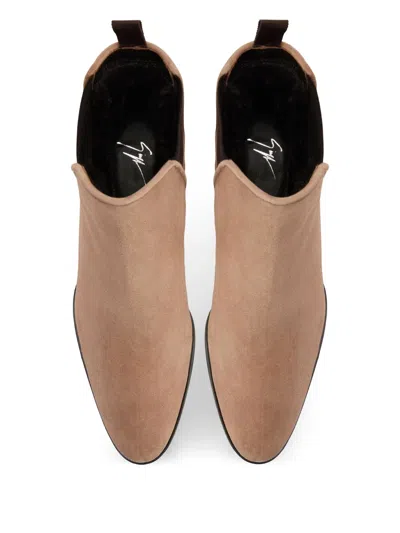 Giuseppe Zanotti Judy Elastic-panel Suede Boots