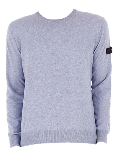 Peuterey Crew-neck Sweater In Blue