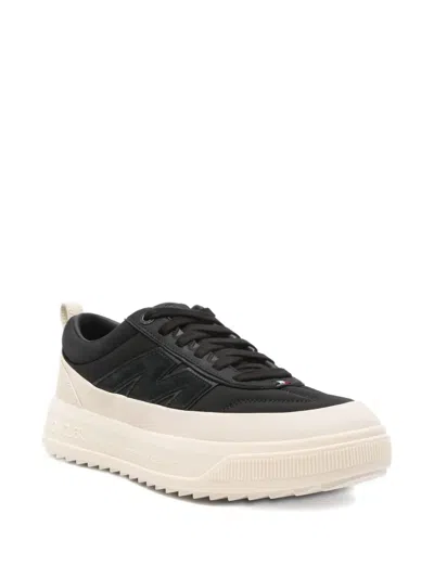 Moncler Monpulse Leather-trimmed Sneakers