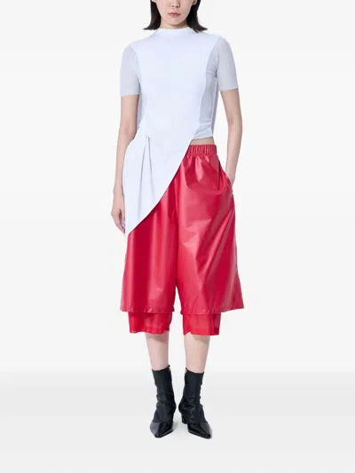 Sia Arnika High-shine Elasticated Shorts