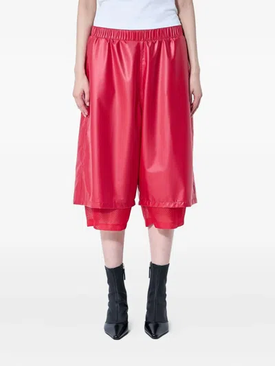 Sia Arnika High-shine Elasticated Shorts